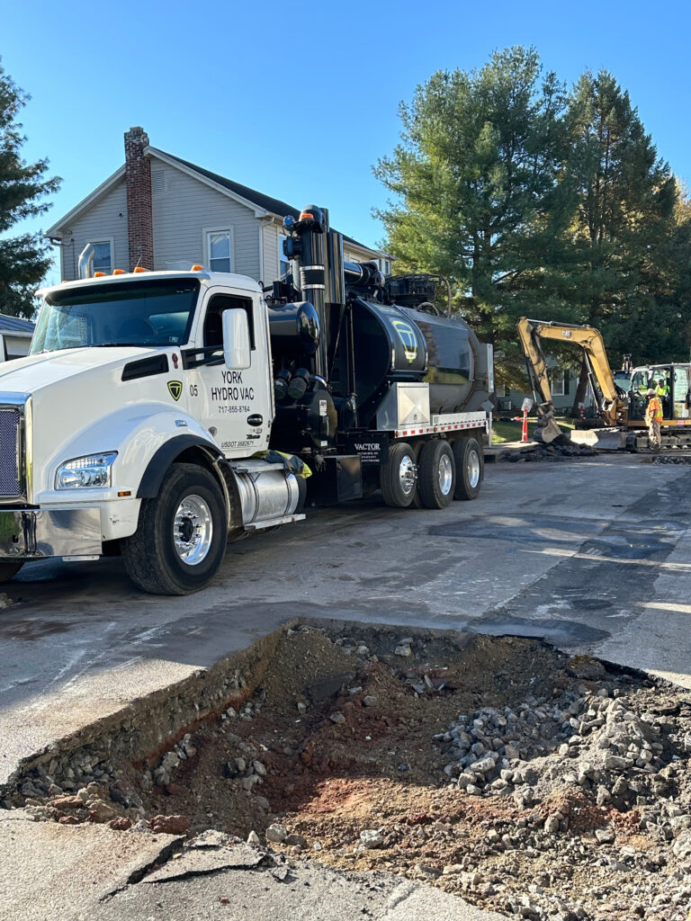York Hydro Vac Truck